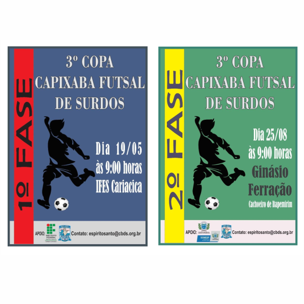 Cartaz - 3º Copa Capixaba de Futsal 2019